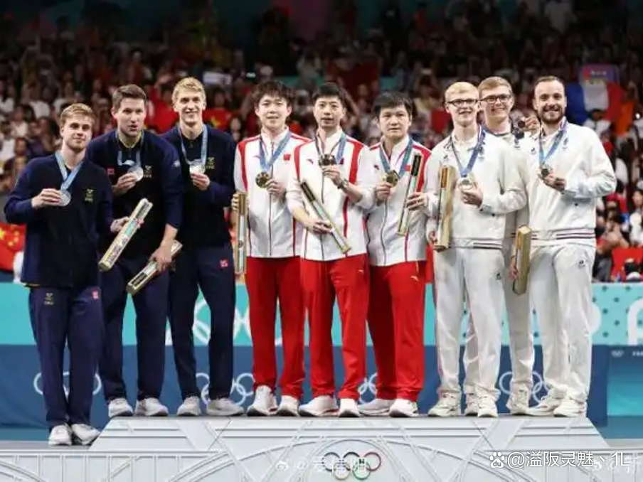 关于德国乒乓球队力克瑞典乒乓球队，马龙统治全场的信息